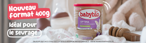lait infantile bio pour sevrage